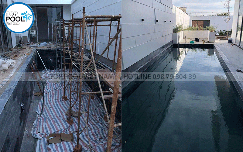 xây dựng hồ bơi tại gia lai