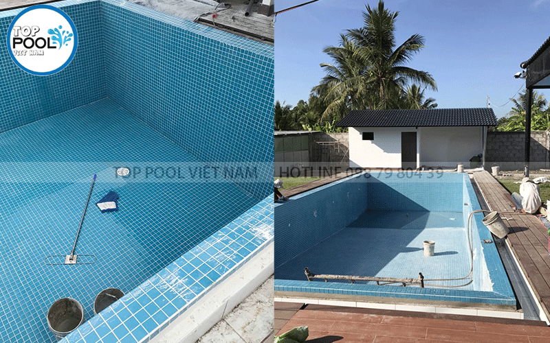 xây dựng hồ bơi tại long an