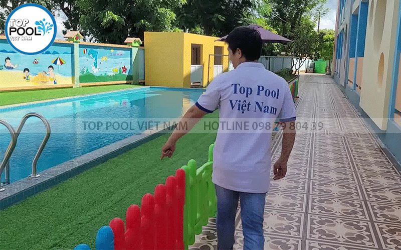 xây dựng hồ bơi trẻ em