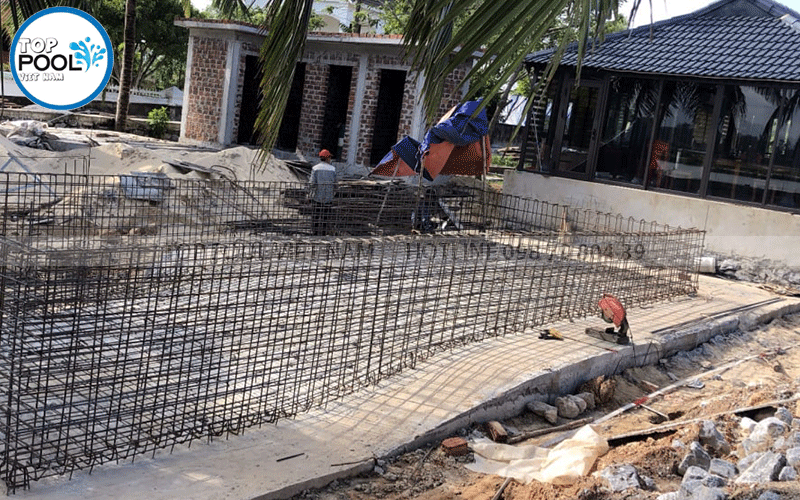 xây dựng hồ bơi tư nhân