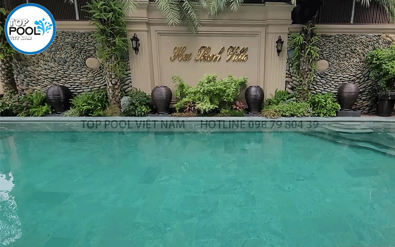 xây dựng hồ bơi villa gia đình