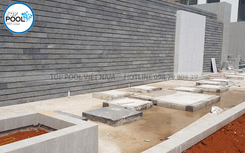 xây dựng hồ cảnh có thác nước