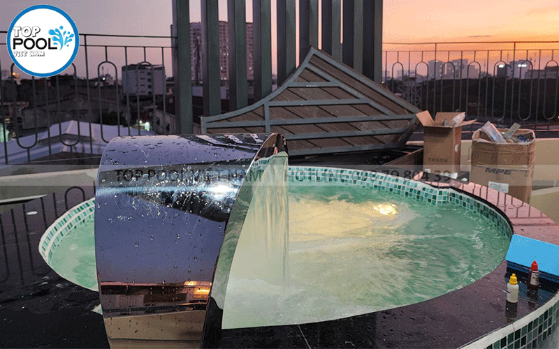 xây dựng hồ jacuzzi