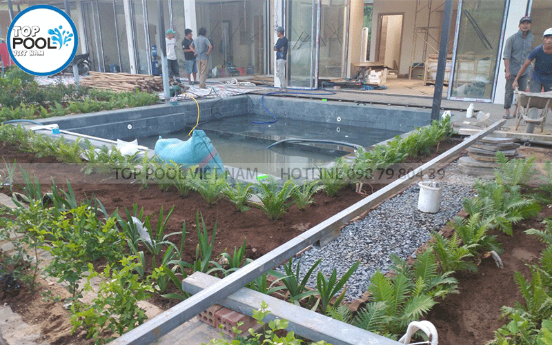 xây dựng hồ jacuzzi gia đình