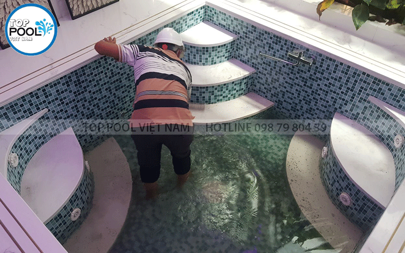 xây dựng hồ jacuzzi gia đình