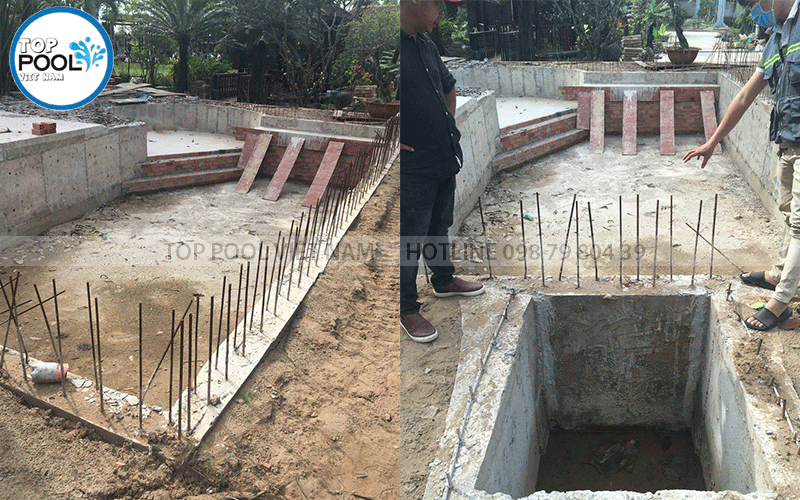 xây hồ bơi gia đình