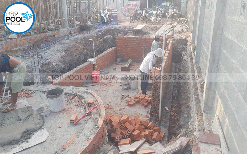 xây hồ bơi tại vũng tàu