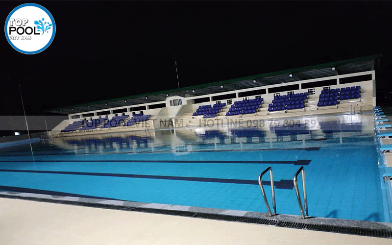 xử lý nước hồ bơi công cộng