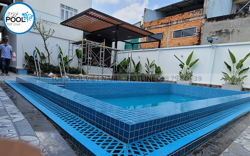 xử lý nước hồ bơi gia đình