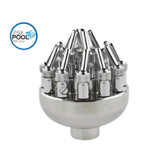 Đầu phun nước hình bông hoa phi 48mm