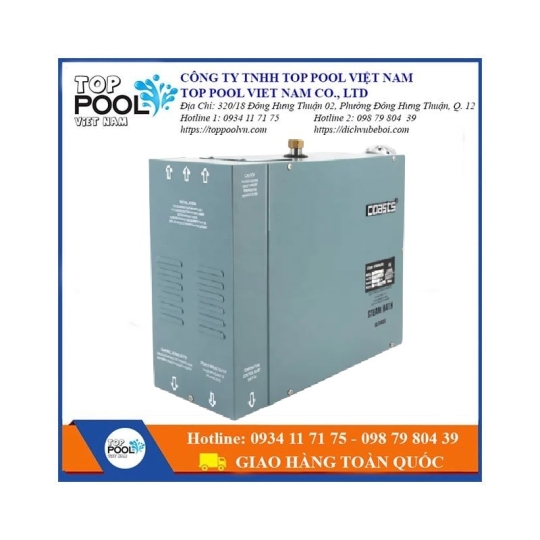 Máy xông hơi ướt Coasts 9kw