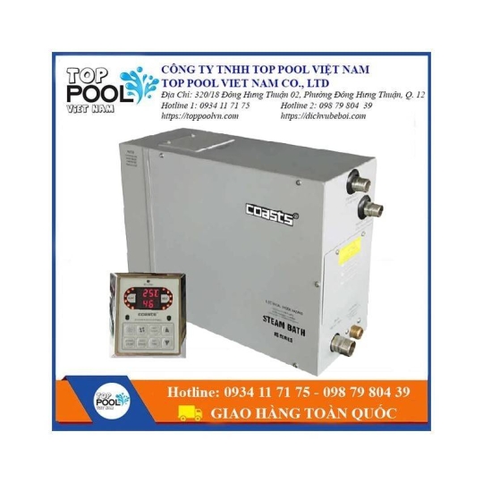 Máy xông hơi ướt Coast 6kw