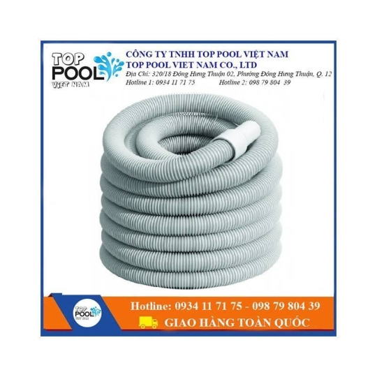 Ống mềm hút vệ sinh hồ bơi Emaux 15m