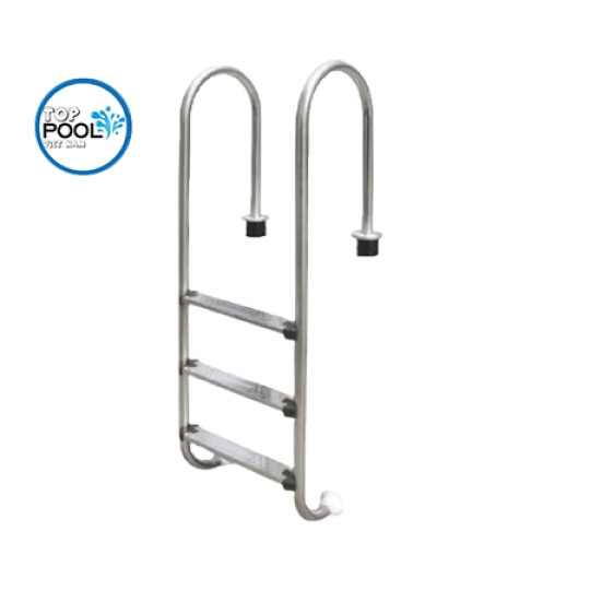 Thang Inox hồ bơi Emaux NMU315-S 3 bậc tay cầm thẳng